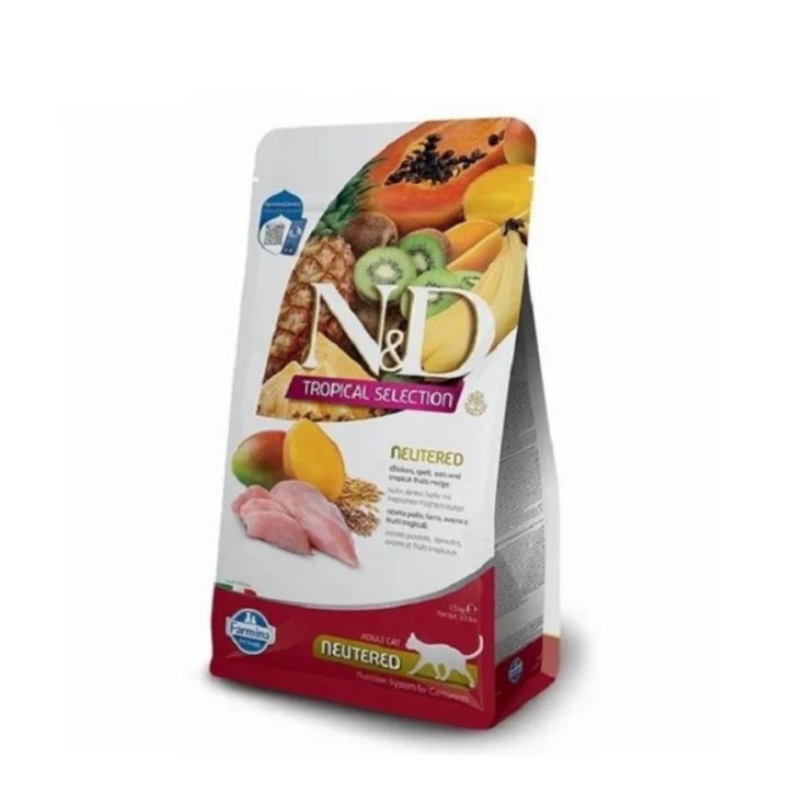 N&D CAT TROP S CHK NEU4+1KG