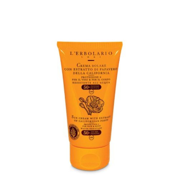 L'Erbolario Crema Solare Estratto Papavero SPF50
