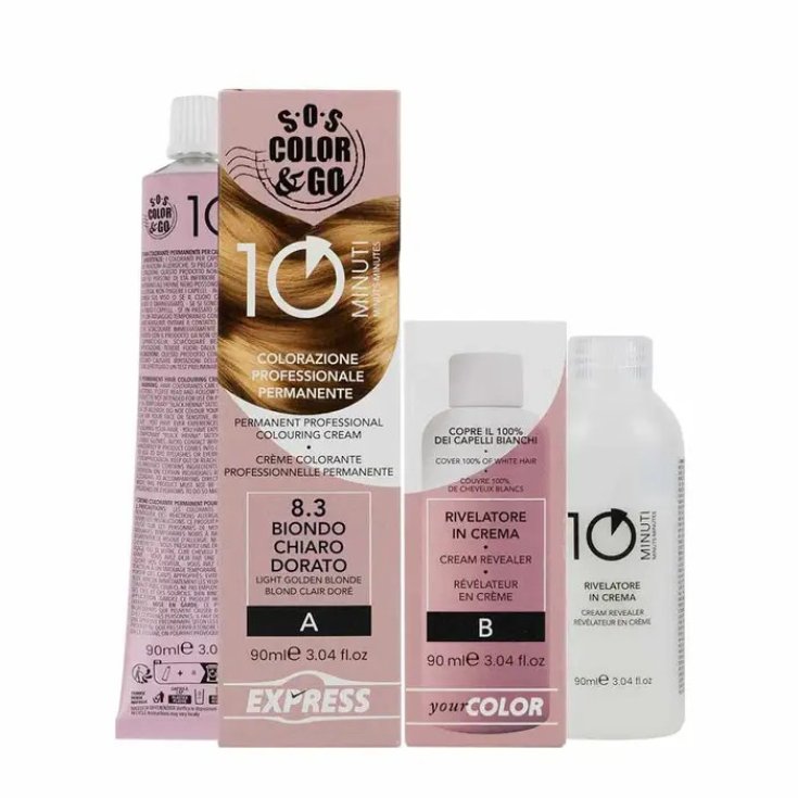 SOS COLOR&GO 10MIN 8.3 DUO SET