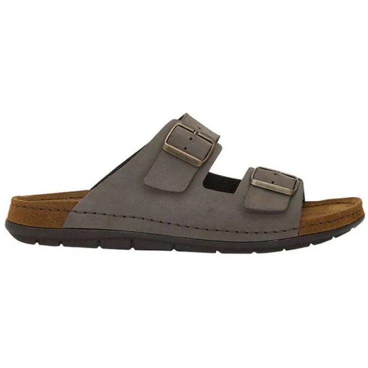 Scholl's Aberdeen Man Nubuck M Taupe 43 Scarpe Ortopediche