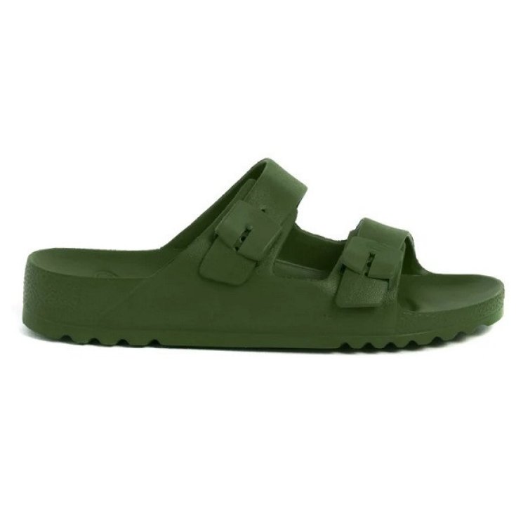 Scholl Bahia Man Eva M Dark Green Mis 43 Ciabatte