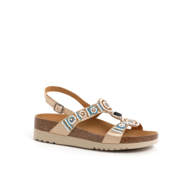 Scholl Bogot&agrave; Sandalo Satin W Platin 37