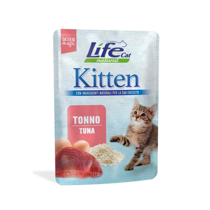 LIFECAT KITTEN TONNO 70G