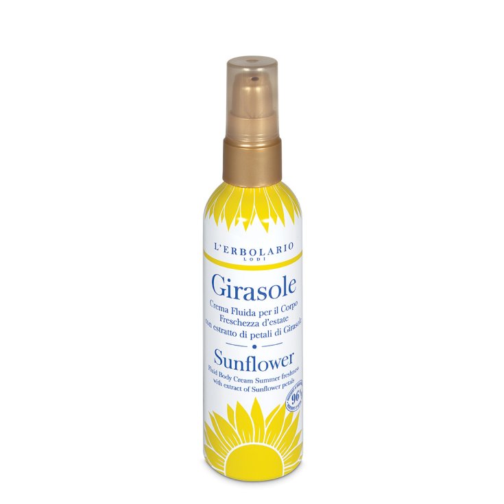 L'Erbolario Girasole Crema Fluida Corpo Freschezza Estate, 100ml