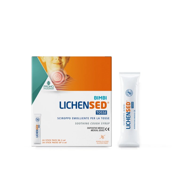 Promopharma Lichensed Sciroppo Bimbi 20 Stick da 5 ml