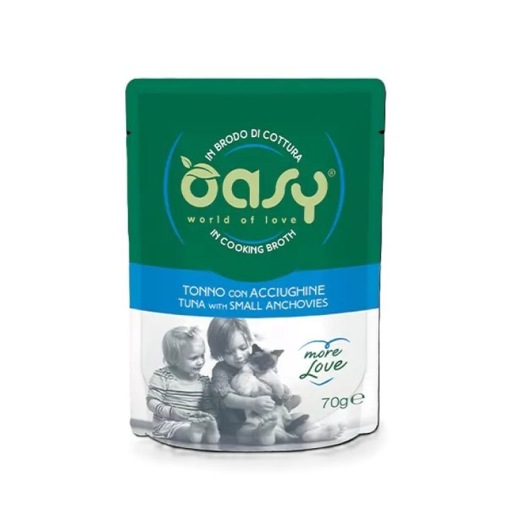 OASY WET CAT ML TONNO/ALICI70G