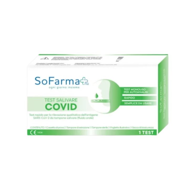 Sofarmapiu Test Covid Salivare Autodiagnostico