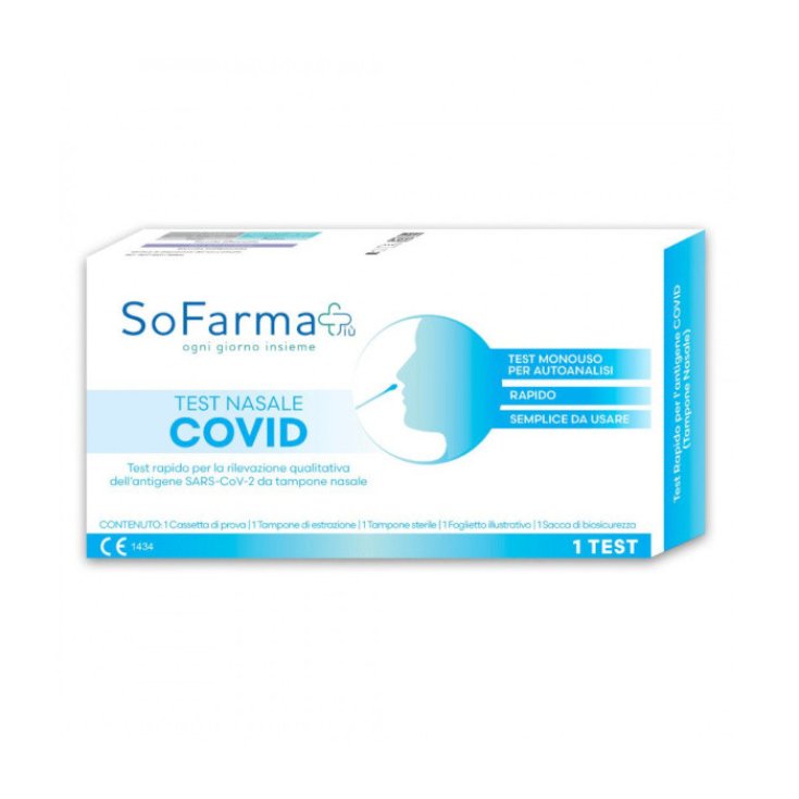 Sofarmapi&ugrave; Test Rapido Covid-19 Nasale Autodiagnostico