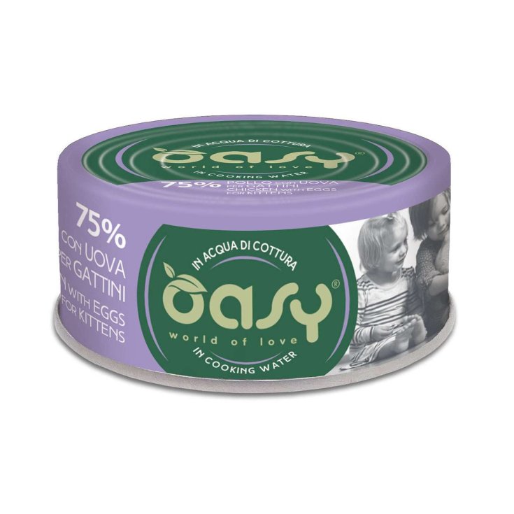 OASY WET CAT ML CHICKEN/EGGS 70G