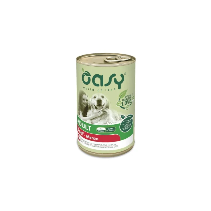 OASY WET DOG LIFES AD MAN 400G