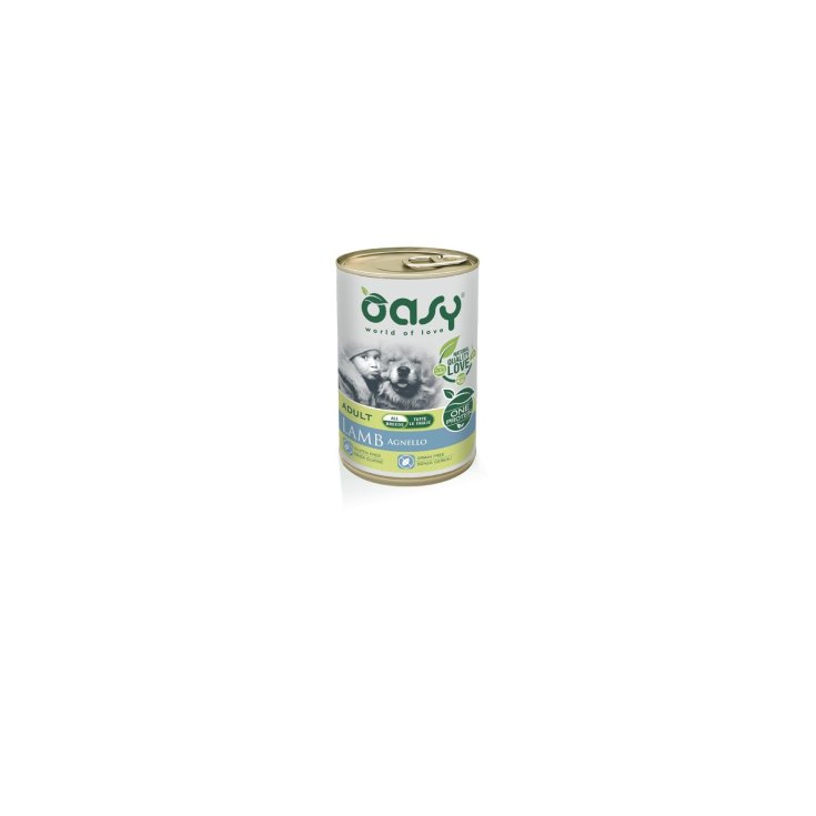 OASY WET DOG ONE LAMB 400G