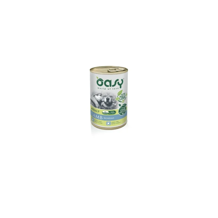 OASY WET DOG ONE LAMB 400G