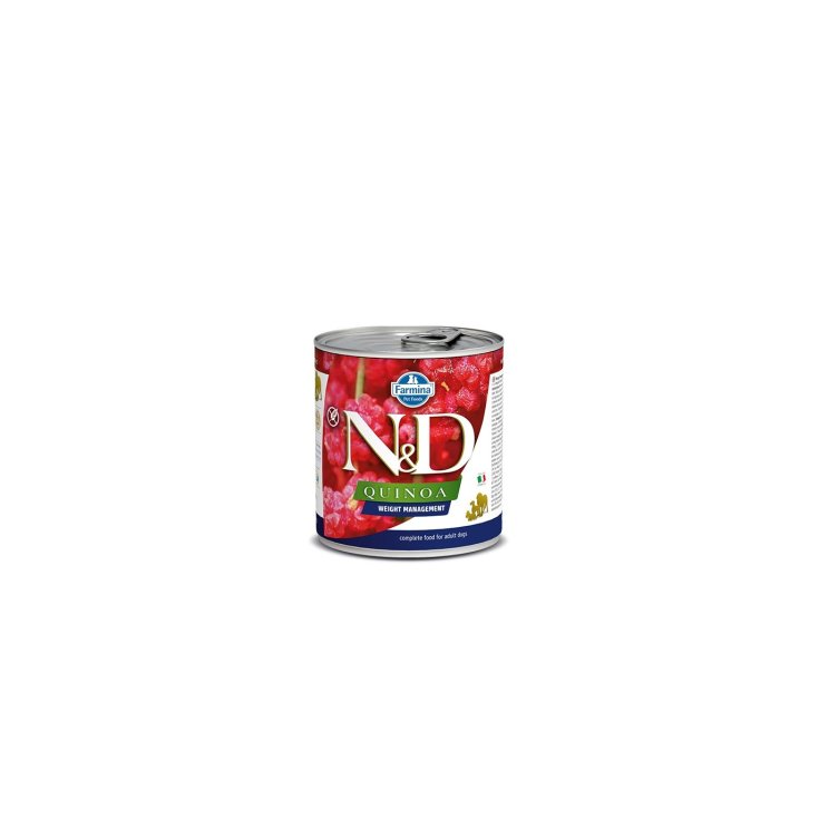 N&D WET DOG WEIGHT QUINOA 140G