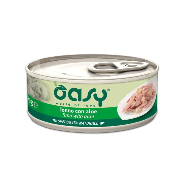 OASY WET CAT TUNA/ALOE 70G