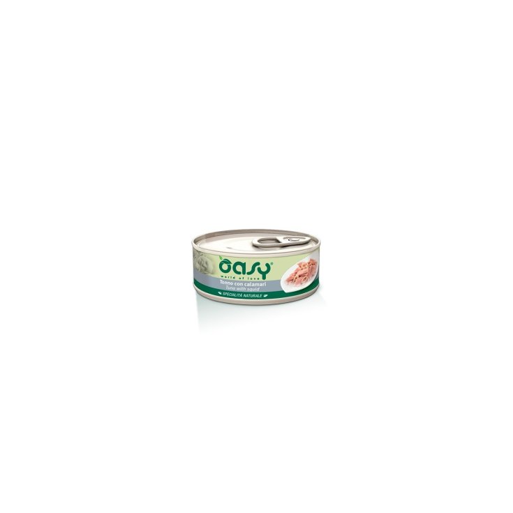 OASY WET CAT TUNA/CALAMAR150G