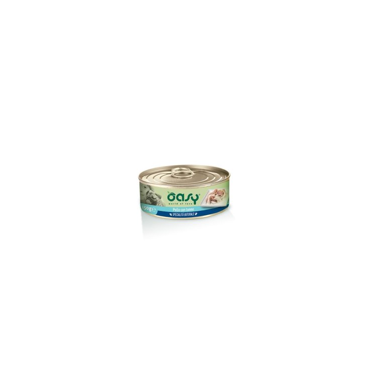 OASY WET DOG CHICKEN WITH TUNA 150G