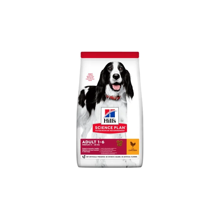 Hill's Science Plan Canine Adult Advanced Fitness Medium Size with Chicken 2,5kg