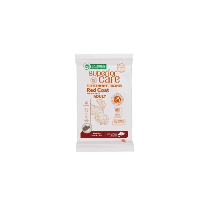 NP SC RED DOG SNACK SKIN & COAT 150 GR
