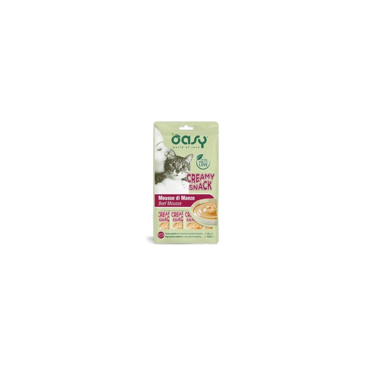 OASY SNACK CAT CREAMY BEEF