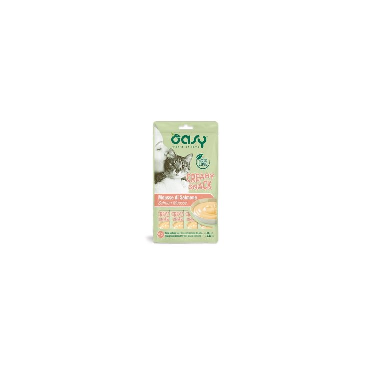 OASY SNACK CAT CREAMY SALMON