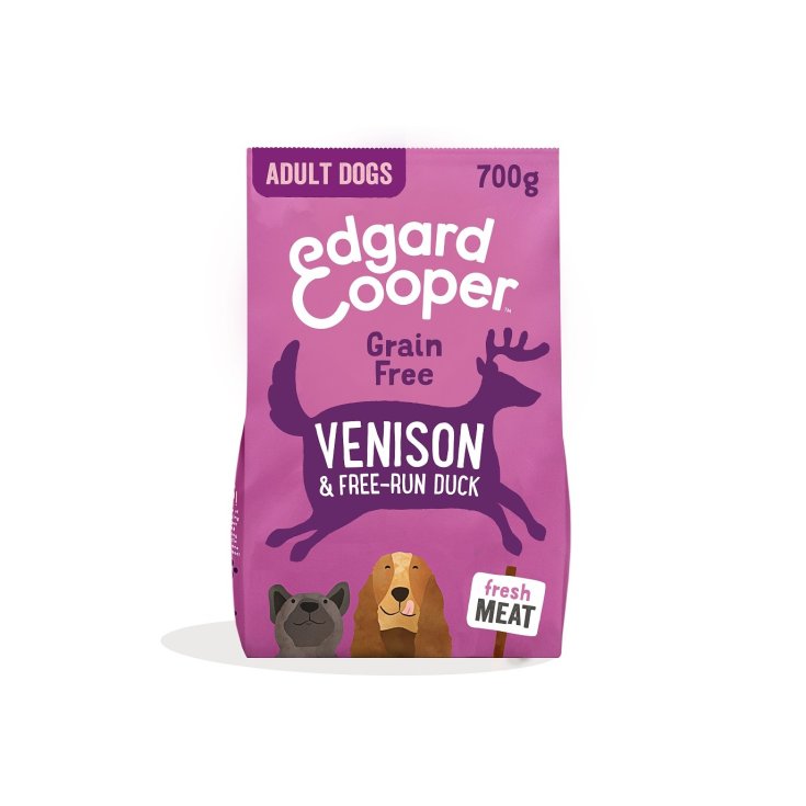 E&C DOG ADULT D FRI/DUCK 700G