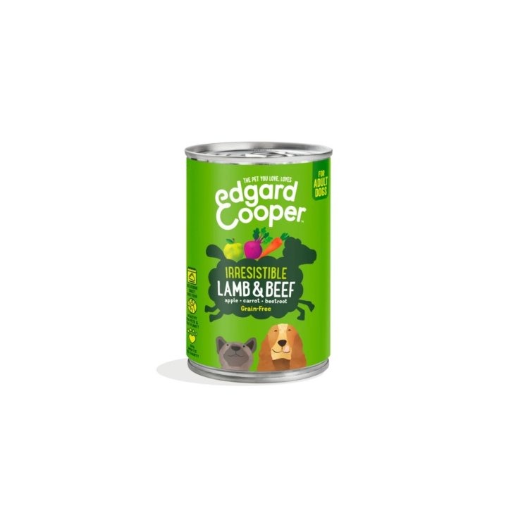 E&C DOG ADULT LAMB/BEEF 400G