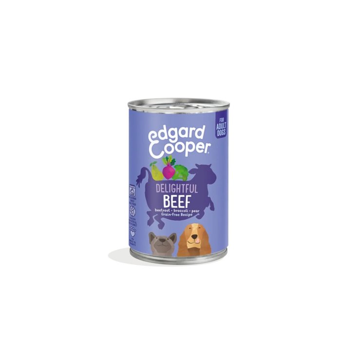 E&C DOG ADULT BEEF 400G