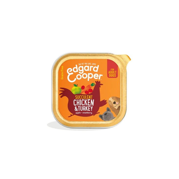 E&C DOG ADULT CHICKEN/TURK150G