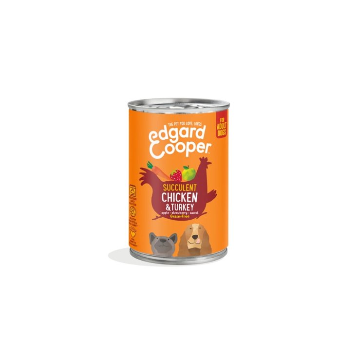E&C DOG ADULT CHICKEN/TURK400G