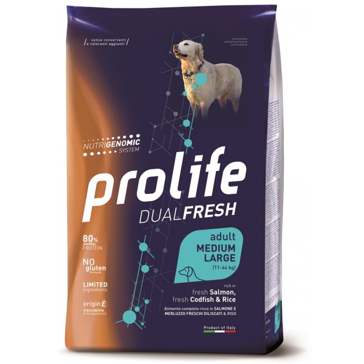 PROLIFE DOG DUAL AD SALM 12KG