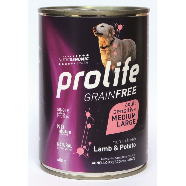 PROLIFE DOG GF AD LAMB&POT400G