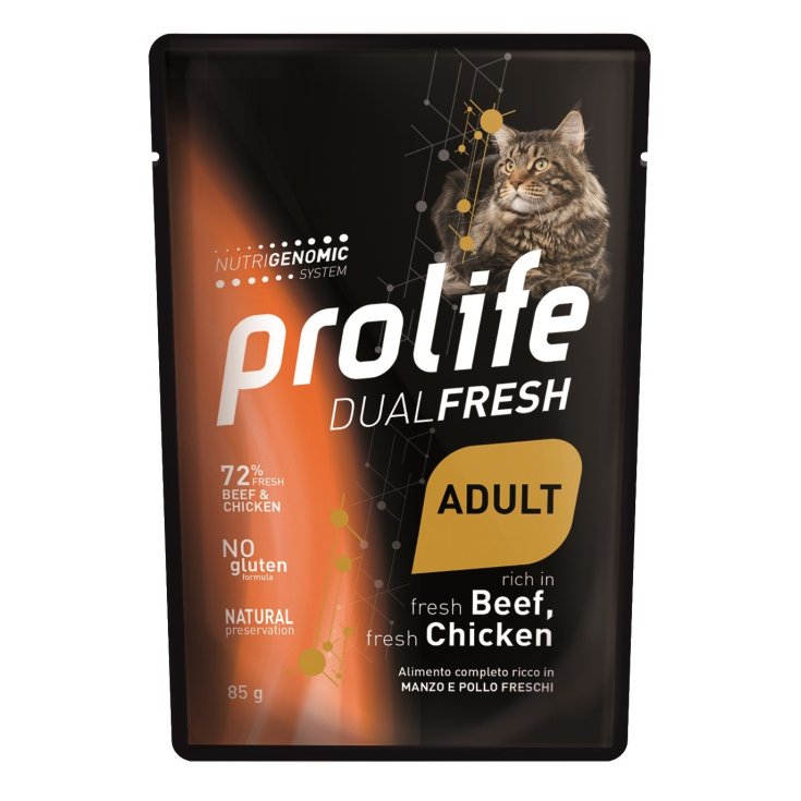 PROLIFE CAT DUAL AD BEEF 85G