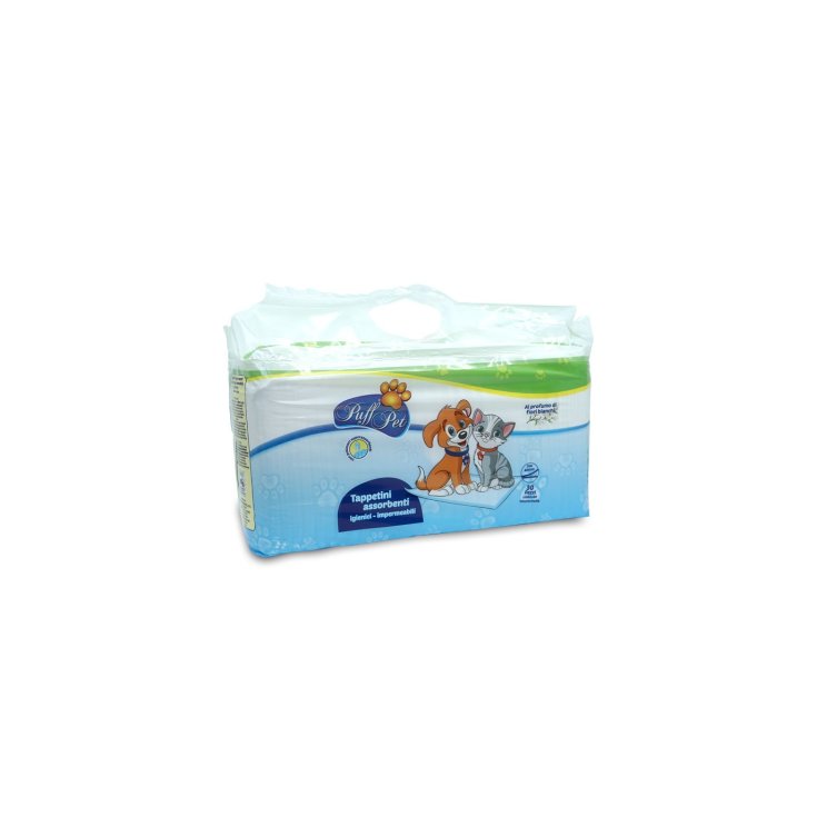 PUFF PET MAT 60X60 30 PIECES FLOWERS