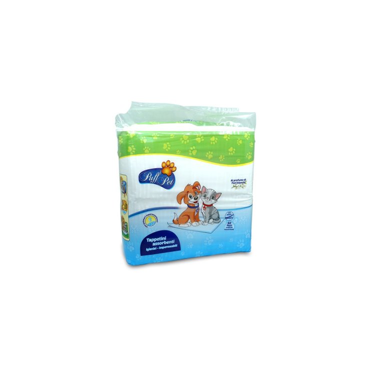 PUFF PET MAT 60X60 60 PIECES FLOWERS