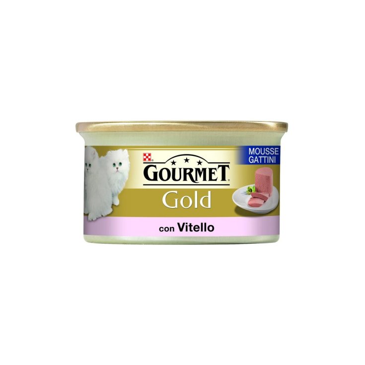 GOLD MOUSSE KITTENS VEAL85G