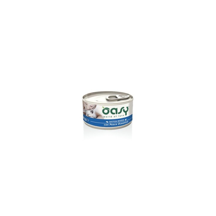 OASY WET CAT MOUSSE WITH FISH OC