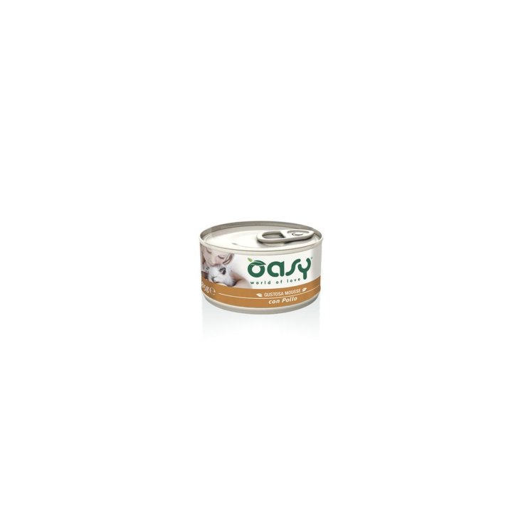 OASY WET CAT MOUSSE WITH CHICKEN85G