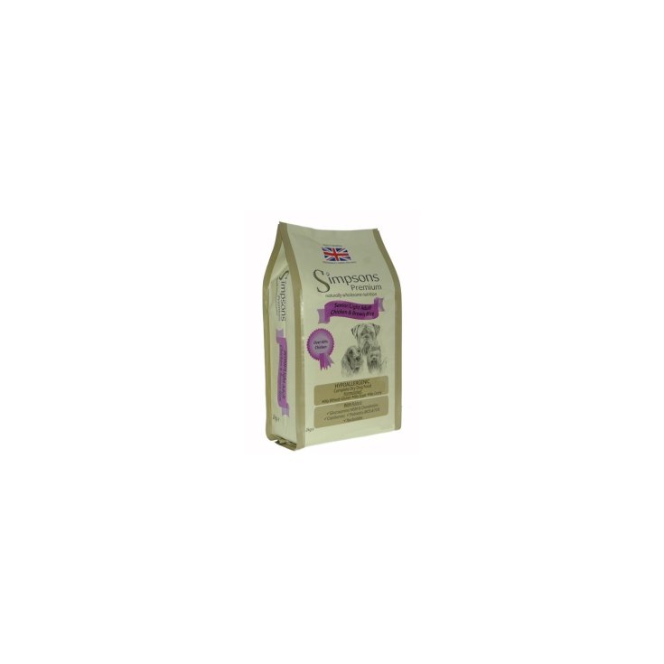 SIMPSONS SENIOR LIGHT CHICKEN AND RICE INTEG