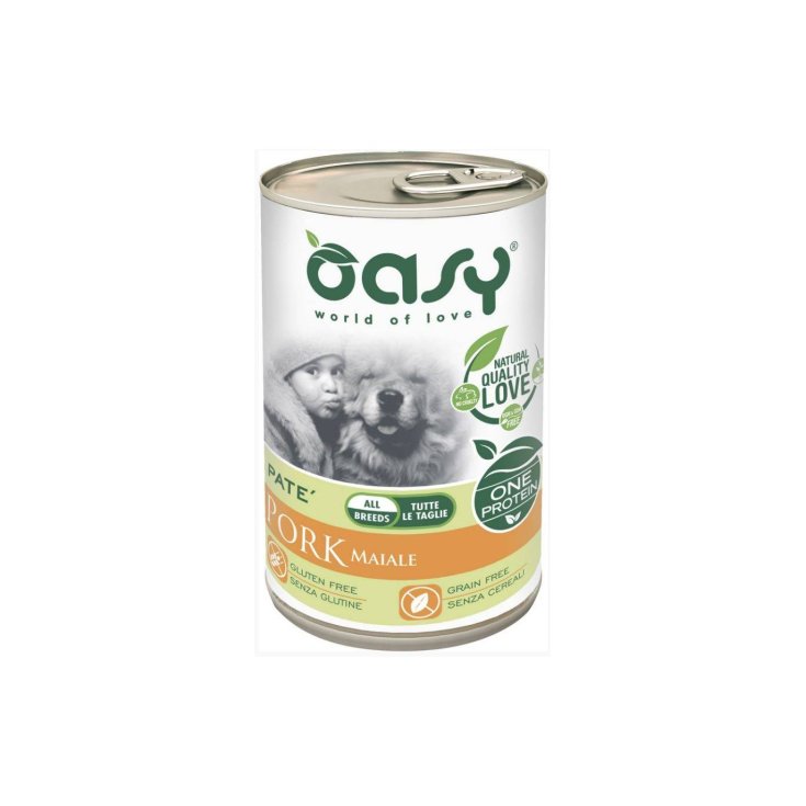 OASY WET DOG ONE PORK 400G