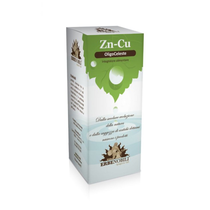 Erbenobili Oligoceleste Zinc-Copper Food Supplement 50ml