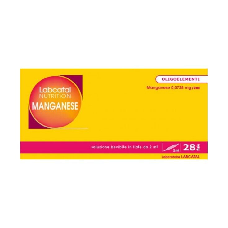 Manganese Labcatal Nutrition 28 Ampoules