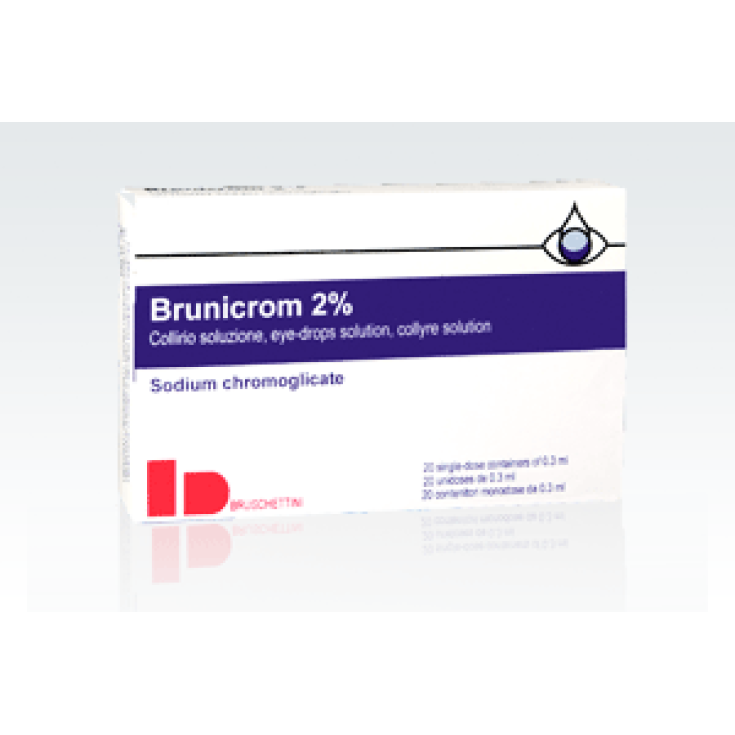 Brunicrom 2% Eye Drops 20 Monodose 0.3ml