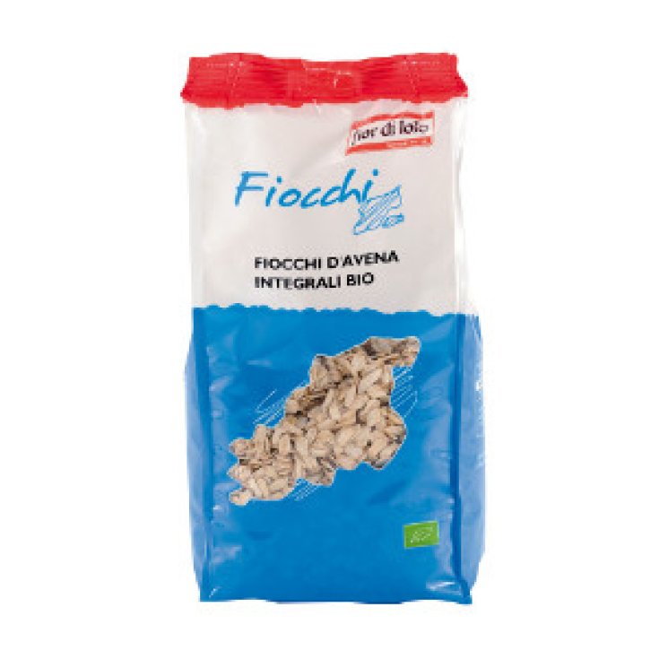 Fior Di Loto Organic Whole Grain Oat Flakes 500g