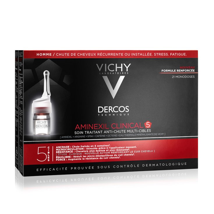 Dercos Technique Aminexil Clinical 5 Man Vichy 21x 6ml