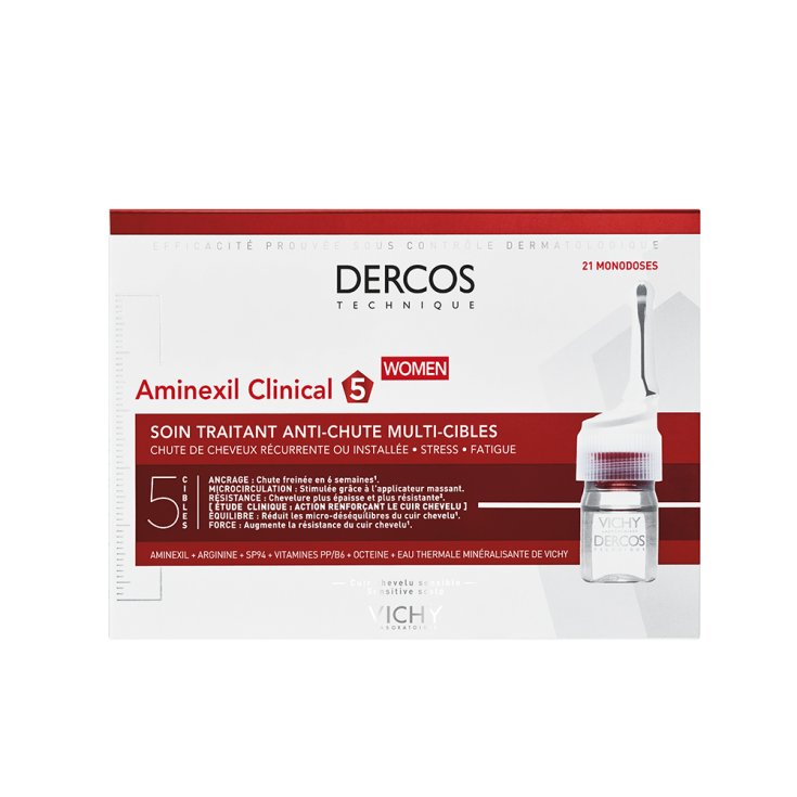 Dercos Technique Aminexil Clinical 5 Woman Vichy 21x6ml