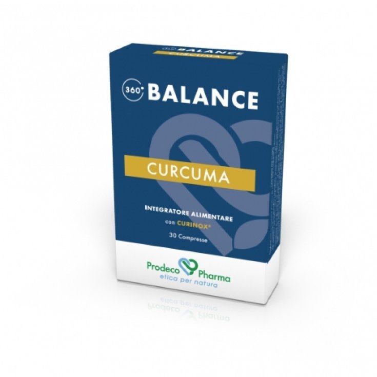 360 BALANCE TURMERIC Prodeco Pharma 30 Tablets