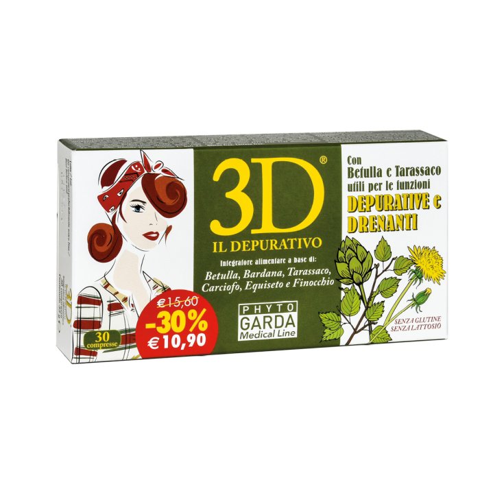 3D THE DEPURATIVE Phyto Garda 30 Tablets