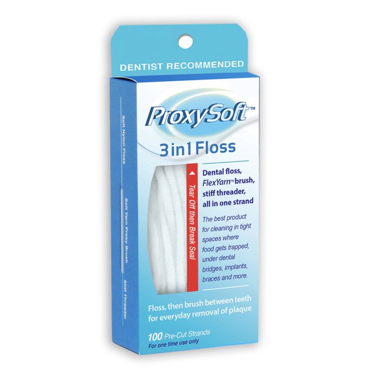 3 In 1 Floss ProxySoft 100 Pieces