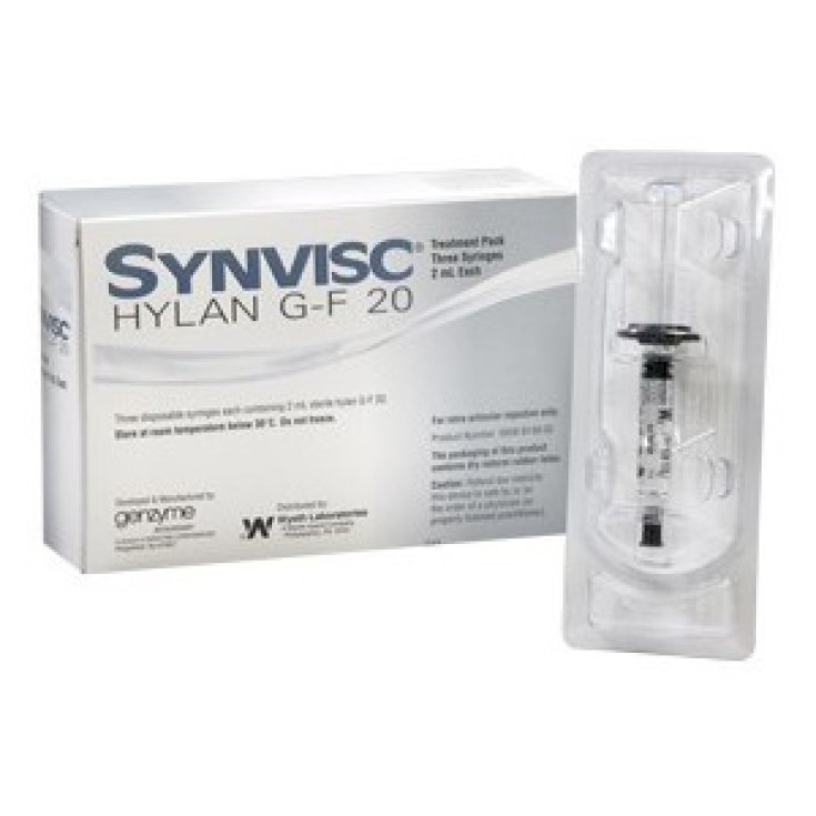 Synvisc Hylan GF 20 pre-filled syringe 1x2ml