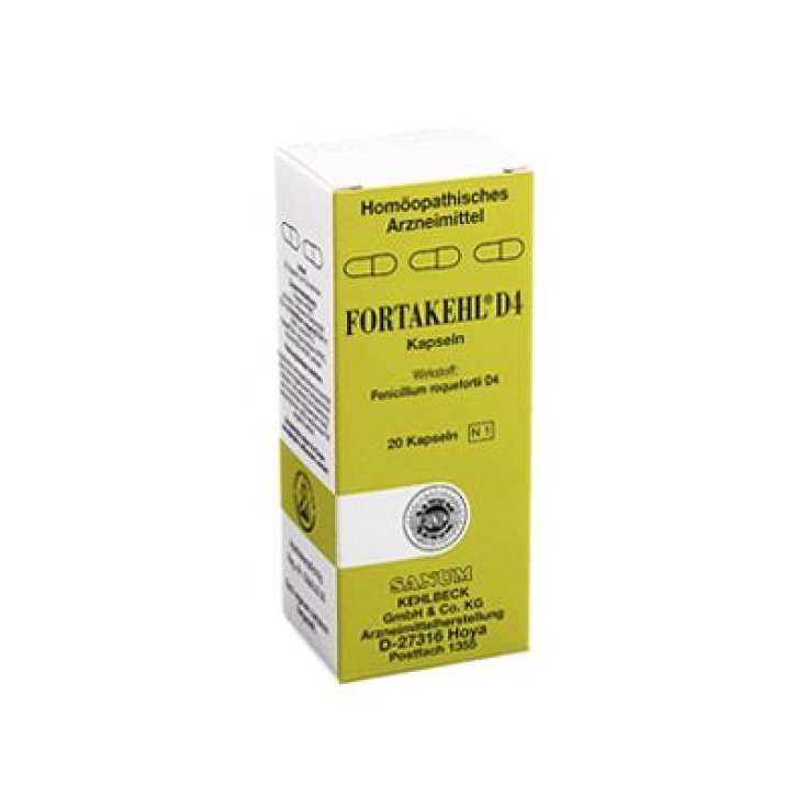 Sanum Fortakehl D4 Homeopathic Medicine 20 Capsules
